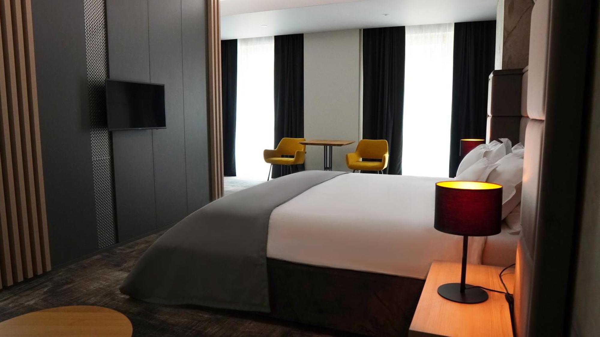 Aniroc Signature Hotel Arad Exterior photo A room at the hotel